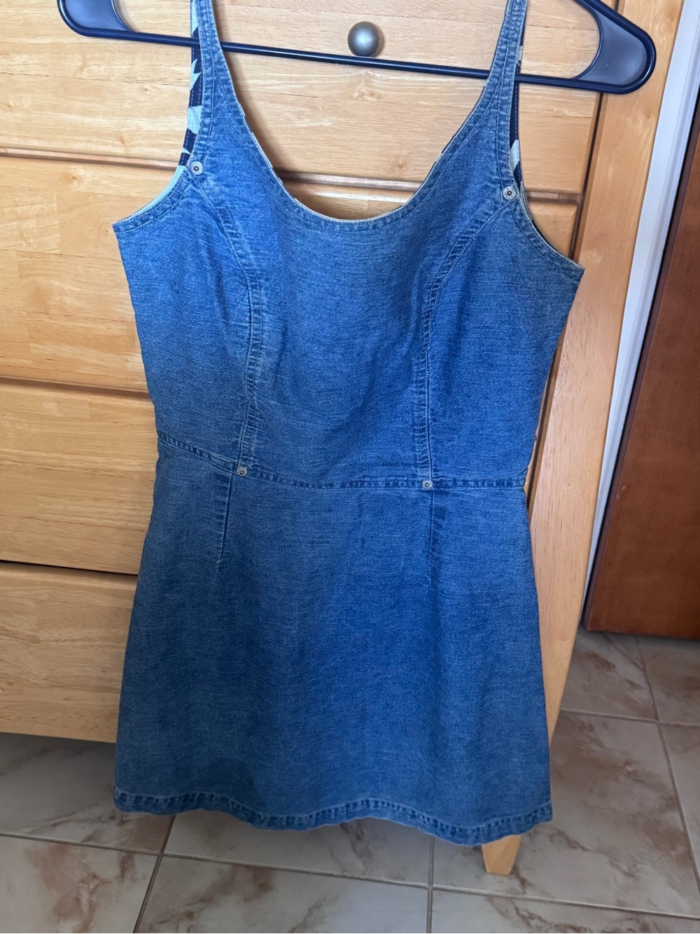 Vintage Denim Tank Dress
